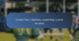 Cricket Test: Căpitănie, Leadership, Luarea deciziilor