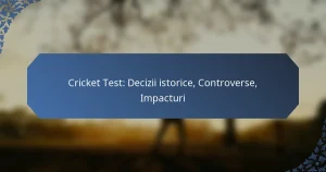 Cricket Test: Decizii istorice, Controverse, Impacturi