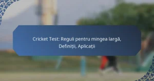 Cricket Test: Reguli pentru mingea largă, Definiții, Aplicații