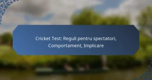 Cricket Test: Reguli pentru spectatori, Comportament, Implicare