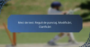 Meci de test: Reguli de punctaj, Modificări, Clarificări