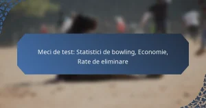 Meci de test: Statistici de bowling, Economie, Rate de eliminare